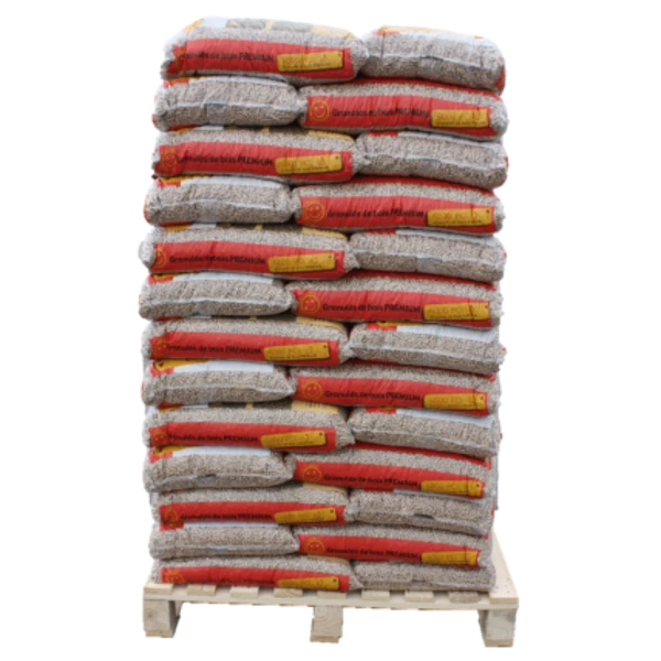 Granulés de bois-5000-pci-palette de 65 sacs de 15kg