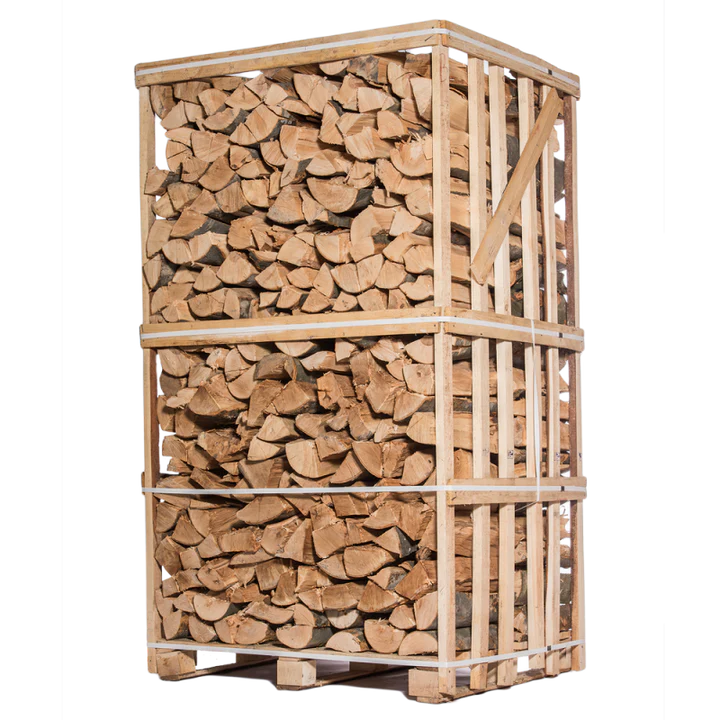 Bois de chauffage – 25 cm – Mélange de bois durs – Palette 2 m3 – 3 Stères