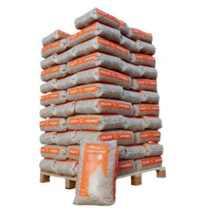 Granulés de bois WOODAY – Palette 65 sacs de pellets
